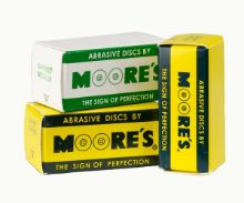 Discs Abrasive (Moores) Clip-On Medium 22mm(7/8) X50