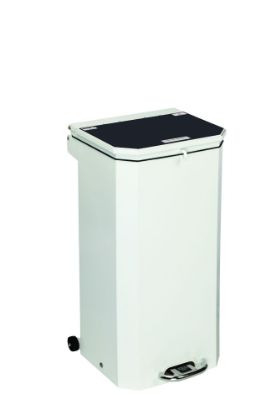 Clinical/Hospital 70 Litre Hands-Free Bins With Colour Coded Lids