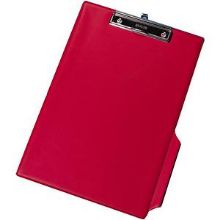 Clipboard (Q-Connect) Pvc A4/Foolscap Red x 1