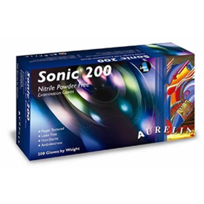 Nitrile Blue Powder Free Gloves x200 (Sonic) Nitrile Blue Powder Free Gloves x200 (Sonic)