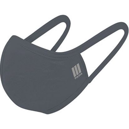 Pulsar Social Distancing Face Mask Reusable Ash Grey Bamboo Ear Looped x 1 Clearance Item