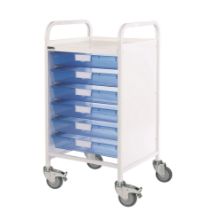 Trolley Vista 50 (Sunflower) 6 Single Blue Trays