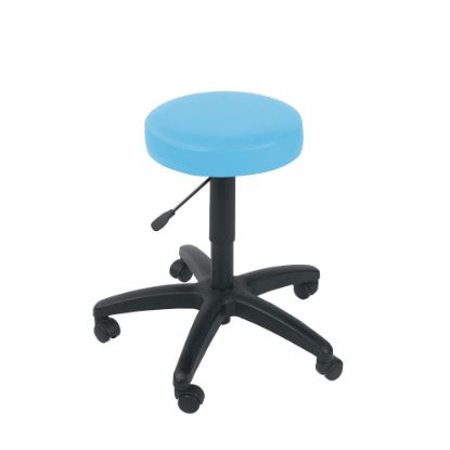 Stool Examination (Sunflower) Castor Base Sky Blue