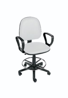 Operator Chairs With Arms (Sunflower) - 5 Castor Base