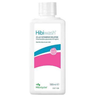 Hibiwash (Chlorhexidine) Hand And Skin Disinfection 500ml