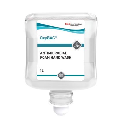 Deb Cutan Oxybac Antibacterial Foaming Soap 6 x 1Ltr